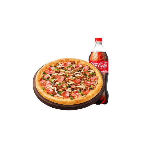 수퍼슈프림 치즈크러스트 L + 콜라 1.25L