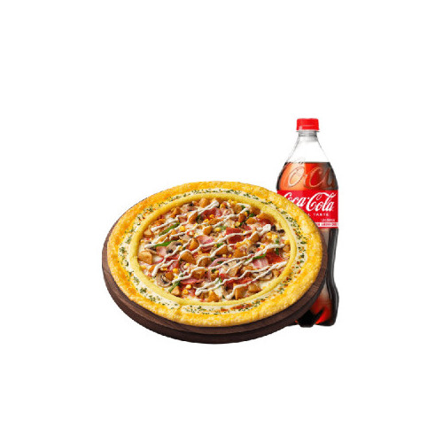 피자헛 베이컨포테이토 리치골드 M + 콜라 1.25L