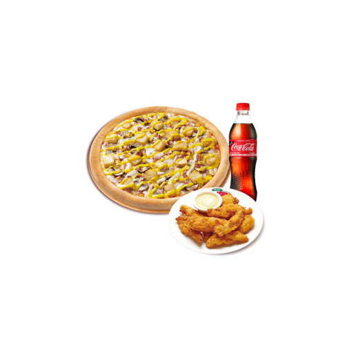 오리지널 아이리쉬 포테이토(R)+치킨 스트립+코카-콜라500ml
