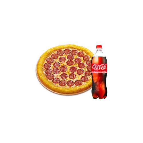 치즈롤 페퍼로니(L)+코카-콜라1.25L
