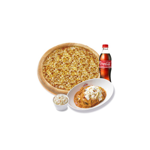 오리지널 마가리타(L)+파파스 파스타(로제)+파파 코울슬로+코카-콜라500ml