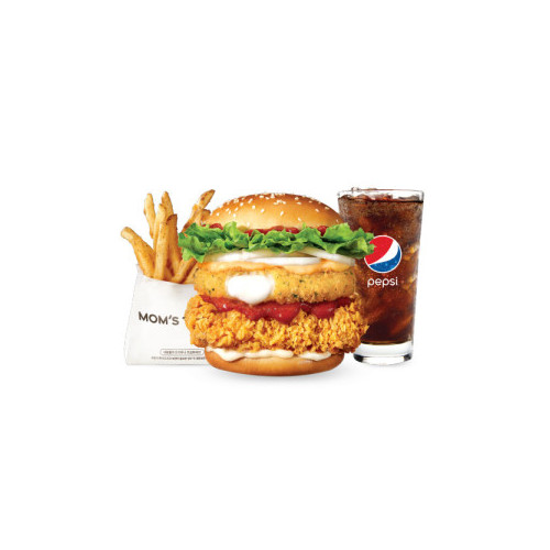 아라비아따치즈버거 세트