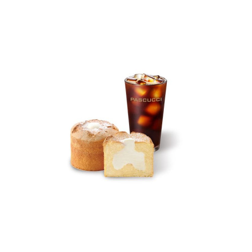아메리카노(R)+폭신한 생크림 카스텔라