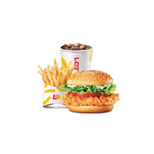 핫크리스피치킨버거 세트