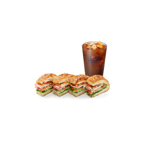 꿀조합 런치 세트(런치 샌드위치+아이스 아메리카노)