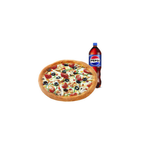 베지테리안L+콜라1.25L