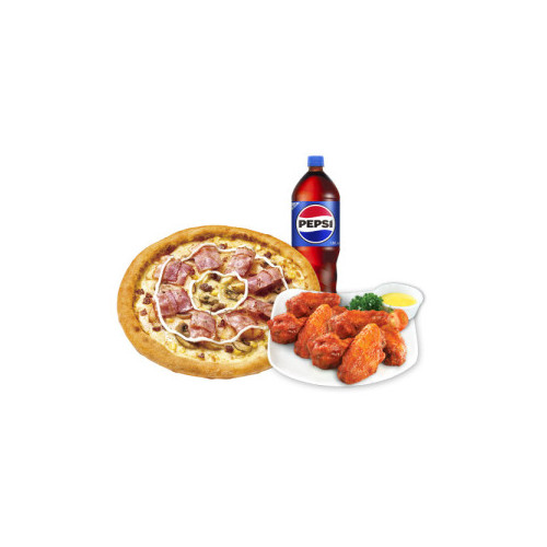 포테이토M+핫윙8+콜라1.25L