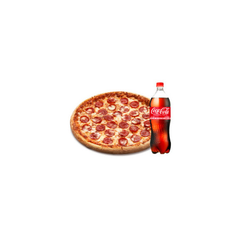 (오리지널)페퍼로니 L + 콜라 1.25L