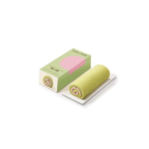 딸기 피스타치오 롤케이크