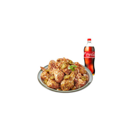고추마요 치킨+콜라 1.25L
